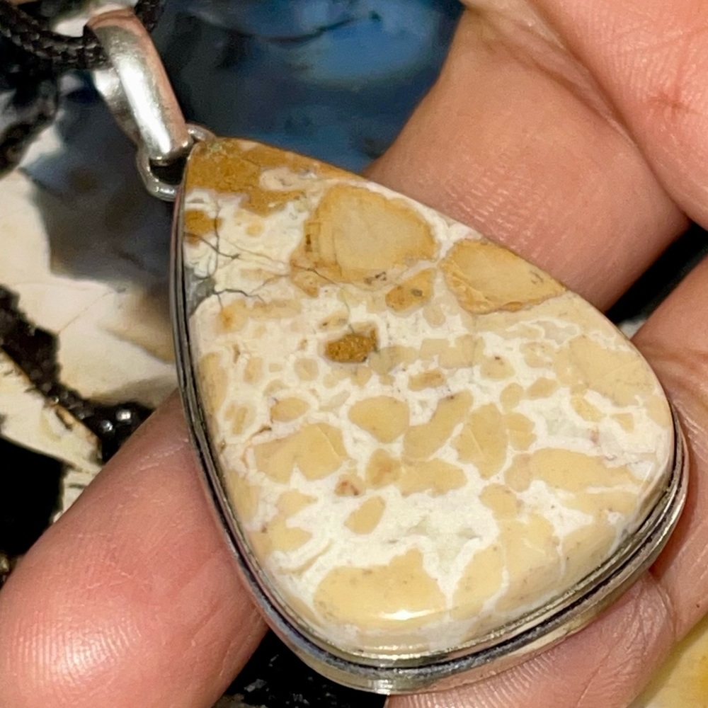 Brecciated Jasper Pendant 2”